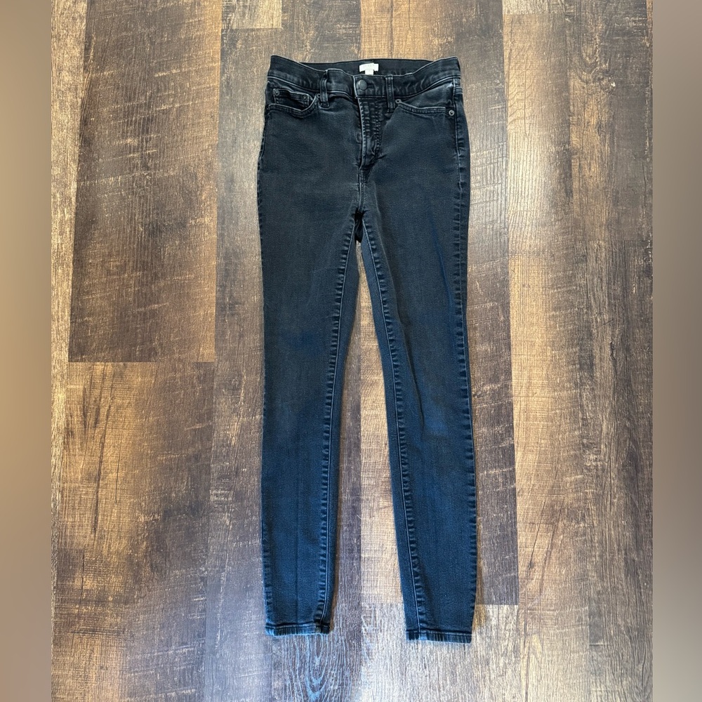 J. Crew Stretch Denim Jeans - faded black